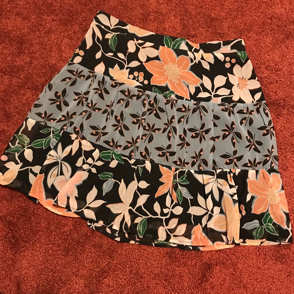 Loft floral skirt